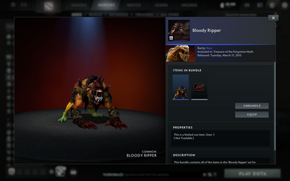 Legend IV | MMR 3619 | Behavior 10035 | x21 MMR DD TOKENS | Fully Stacked with Exclusive Sets | Trophy Level: 120 | Quick Find Match | Some Items Inside | Full Access