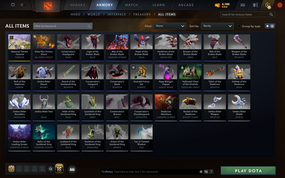 Guardian V | MMR 1459 | Behavior 10053 | Trophy Level: 58 | Quick Find Match | Some Items Inside | Full Access