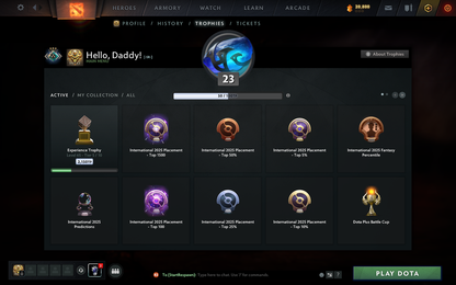 Crusader III | MMR 1896 | Behavior 7491 | Trophy Level: 65 | Quick Find Match | Some Items Inside | Full Access