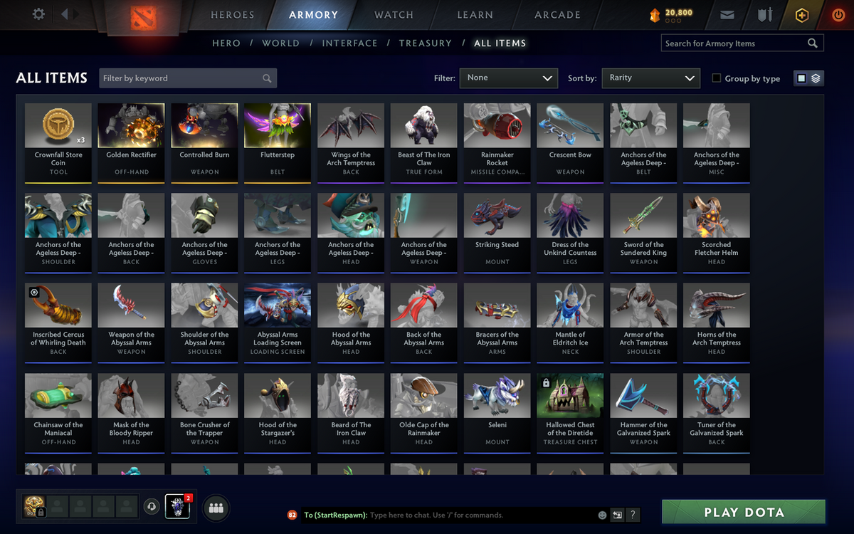 Crusader III | MMR 1896 | Behavior 7491 | Trophy Level: 65 | Quick Find Match | Some Items Inside | Full Access