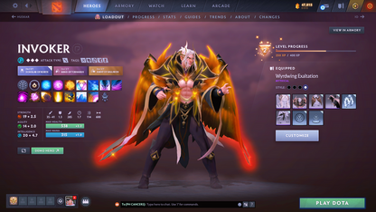 Legend I | MMR: 3108 - Behavior: 8795 | 3 Arcanas: Phantom Assassin, Legion Commander, Terrorblade | Many Cache Sets Inside | Many Immortals | Full Access | Mainpool | Trophy Level: 287+