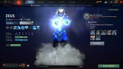 Guardian IV | MMR: 1019 - Behavior: 9783 | Zeus Arcana | Few Immortals Inside | Some Complete Sets | 2019 Account | Full Access