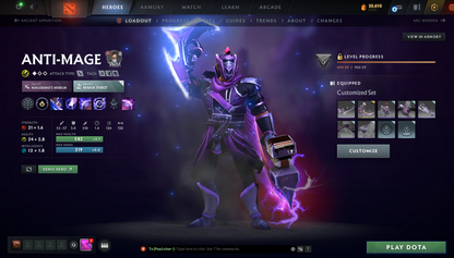Immortal | MMR: 6726 - Behavior: 12000 | 4 Arcanas: Juggernaut, Phantom Assassin, Ogre, Techies | Many Cache Sets Inside | Many Immortals | Full Access | Mainpool | Trophy Level: 90+