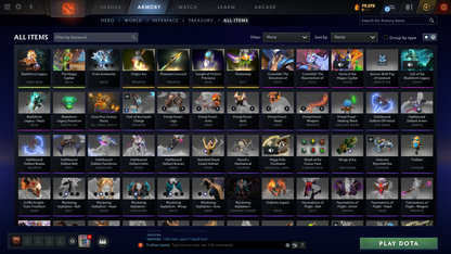 Archon IV | MMR: 2537 - Behavior: 9367 | 3 Arcanas: Juggernaut, Crystal Maiden, Rubick | Some Immortals | Full Access | Mainpool | Trophy Level 45