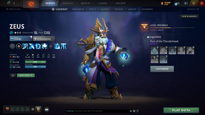 Archon III | MMR: 2537 - Behavior Score: 8786 | Shadow Fiend Arcana | Necro Immortals | Some Sets Inside | Mainpool Account | Trophy Level: 38