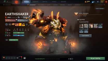 Legend I | MMR: 3074 - Behavior Score: 11970 | Shadow Fiend Arcana | Rare Cache Anti Mage | Many Immortals Inside | Mainpool | Trophy Level: 68 | Full Access