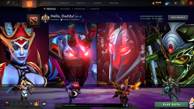 Legend I | MMR: 3136 - Behavior Score: 12000 | Some Immortals Inside | Mainpool | Trophy Level: 45 | Can Add | Market Enabled | 2 USD Steam Balance