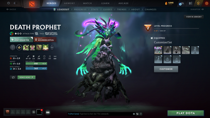 Crusader II | MMR: 1679 - Behavior: 10282 | 3 Arcanas: PA, MK, LC | Many Immortals and Full sets | Mainpool | Instant Delivery!