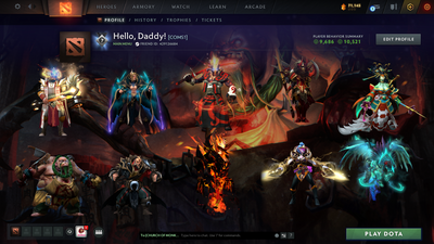 Ancient III | MMR: 4131 | Behavior Score: 10521 | 2 Arcanas: Juggernaut & Shadow Fiend | Many Immortals | Mainpool Account |