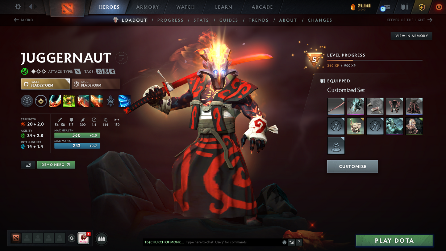 Ancient III | MMR: 4131 | Behavior Score: 10521 | 2 Arcanas: Juggernaut & Shadow Fiend | Many Immortals | Mainpool Account |