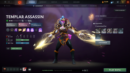 Ancient III | MMR: 4131 | Behavior Score: 10521 | 2 Arcanas: Juggernaut & Shadow Fiend | Many Immortals | Mainpool Account |