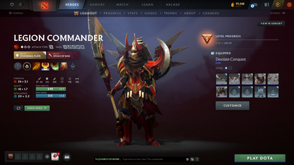 Ancient III | MMR: 4131 | Behavior Score: 10521 | 2 Arcanas: Juggernaut & Shadow Fiend | Many Immortals | Mainpool Account |
