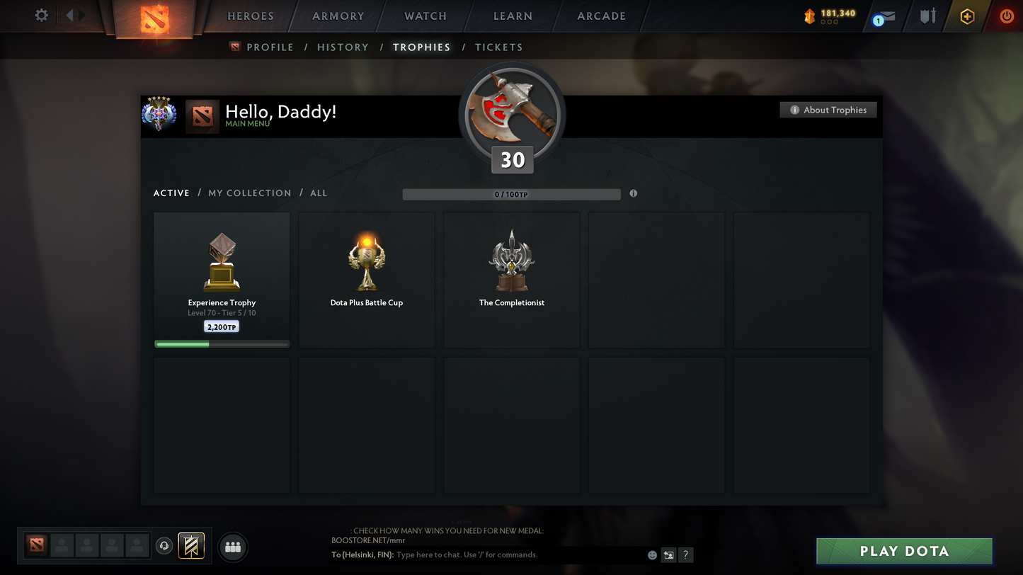 Ancient V | MMR: 4486 | Behavior Score: 11176 | Crystal Maiden Arcana | 400 Hours | Some Immortals Inside | Many Sets | High Summary Account