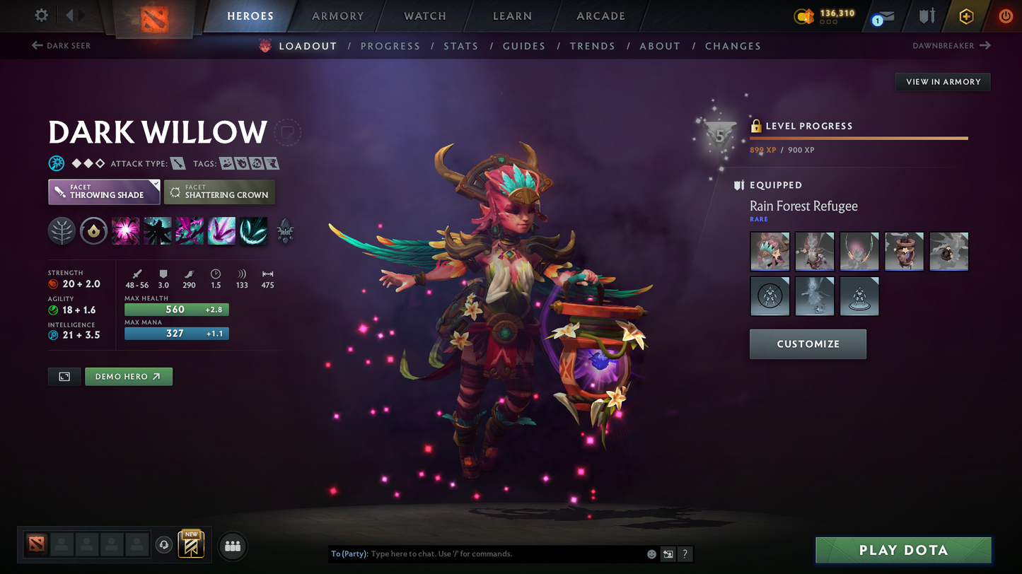 Crusader III | MMR: 1805 | Behavior Score: 12000 | Phantom Assassin Arcana | Mainpool Account | 2K+ Hours | 10th Anniversary |