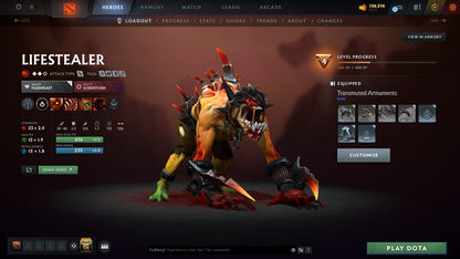 Crusader III | MMR: 1805 | Behavior Score: 12000 | Phantom Assassin Arcana | Mainpool Account | 2K+ Hours | 10th Anniversary |