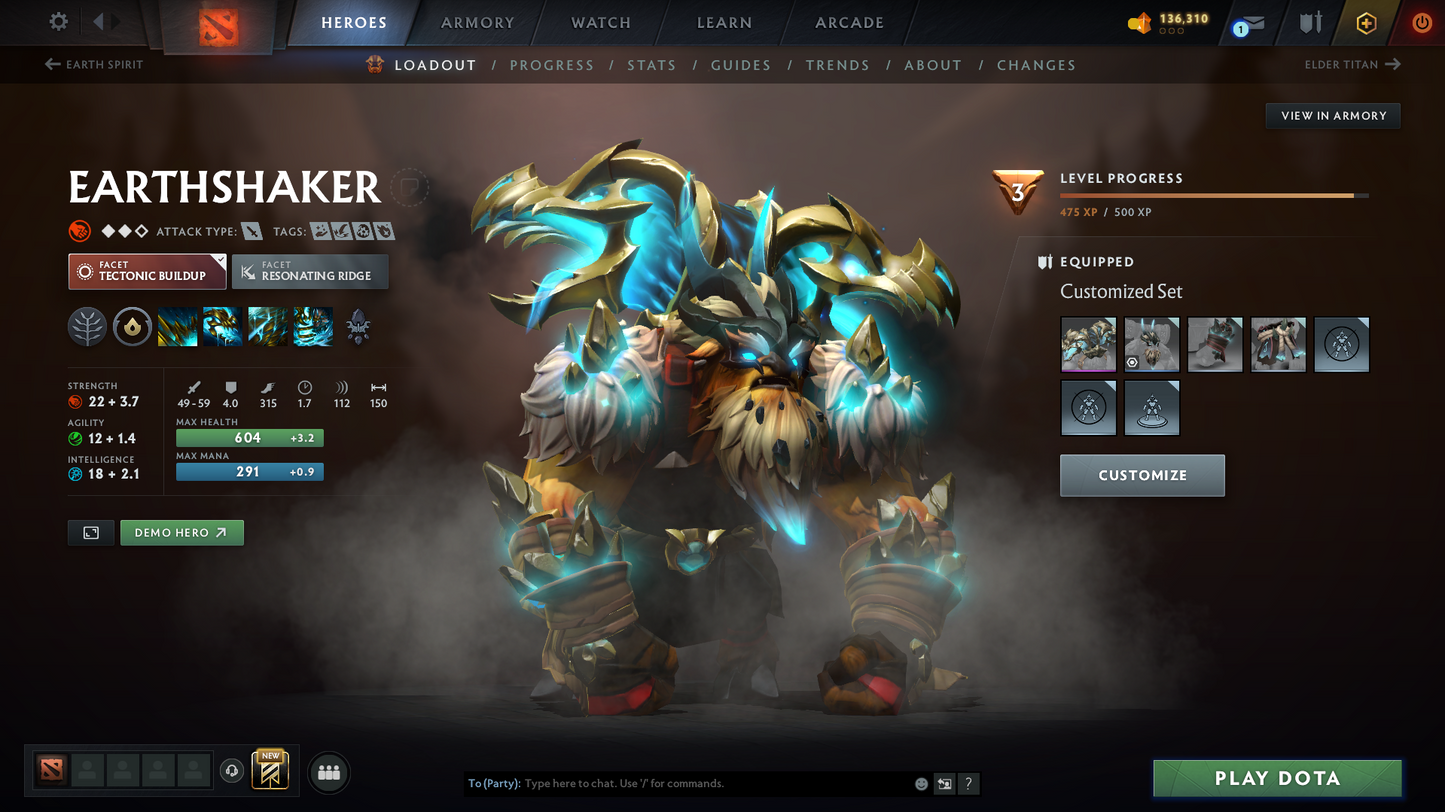 Crusader III | MMR: 1805 | Behavior Score: 12000 | Phantom Assassin Arcana | Mainpool Account | 2K+ Hours | 10th Anniversary |