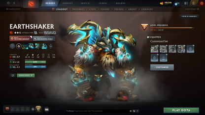 Crusader III | MMR: 1805 | Behavior Score: 12000 | Phantom Assassin Arcana | Mainpool Account | 2K+ Hours | 10th Anniversary |