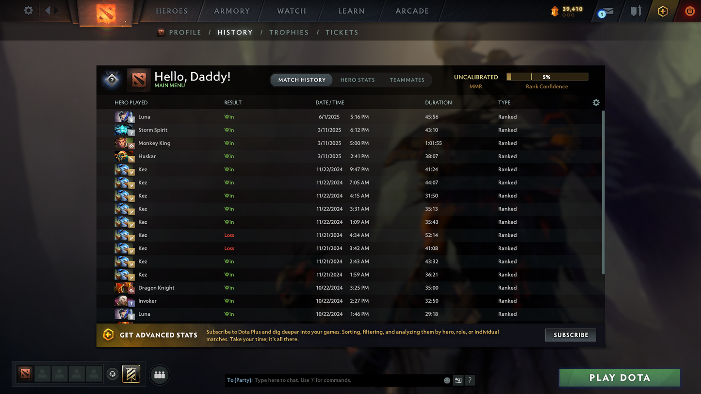 Guardian II | MMR: 1070 | Behavior Score: 8787 | Juggernaut Arcana | Mainpool | Many Immortals | Lifestealer Golden Immortals |