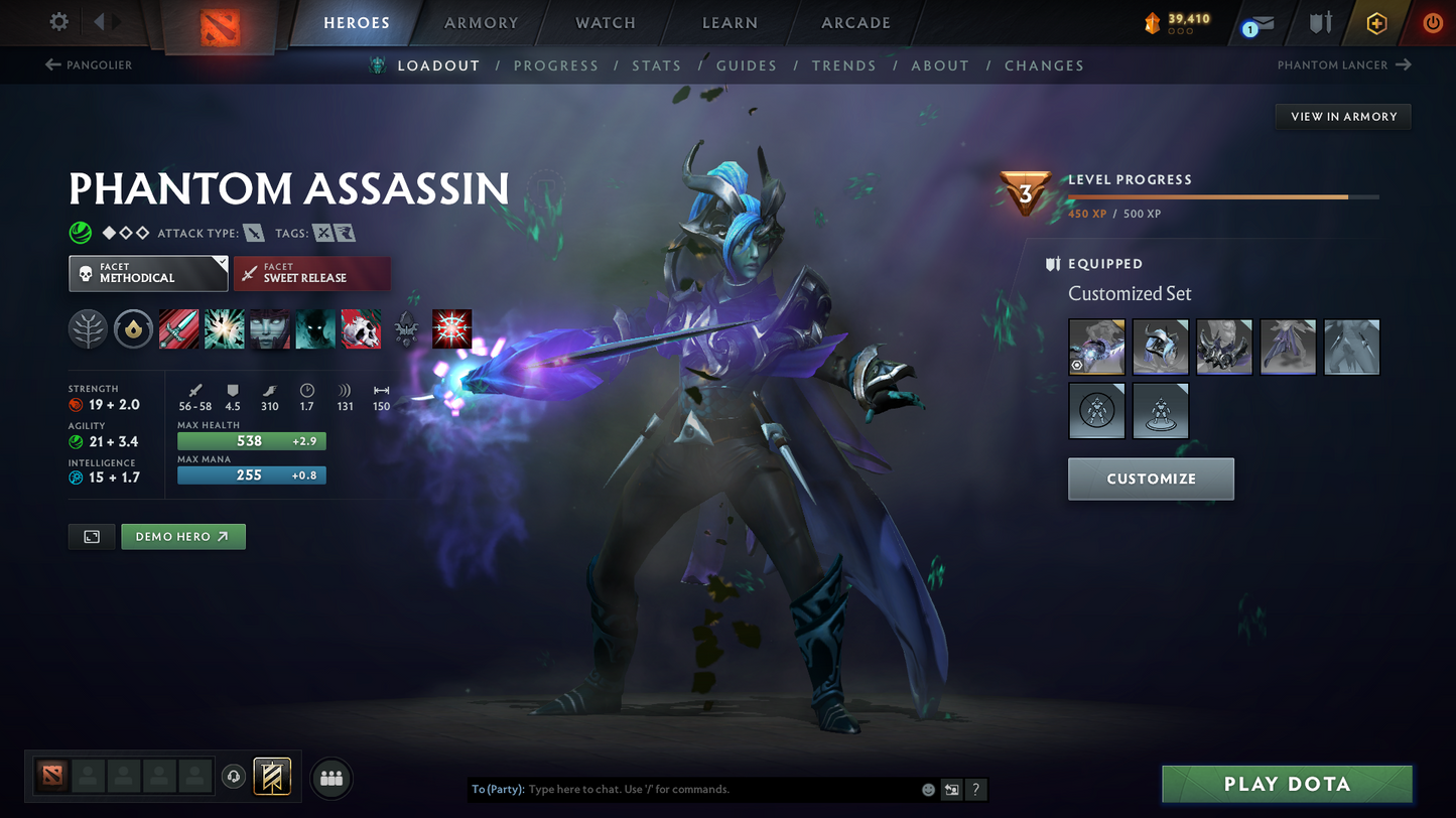 Guardian II | MMR: 1070 | Behavior Score: 8787 | Juggernaut Arcana | Mainpool | Many Immortals | Lifestealer Golden Immortals |