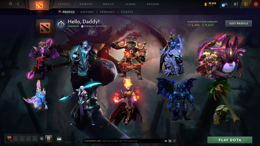 AncientI | MMR: 3857 | Behavior Score: 9657 | Communication: 5486 | 2 Arcanas: Lina & Jugger | Many Immortals And Caches Inside