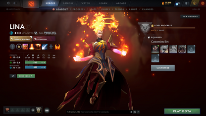 AncientI | MMR: 3857 | Behavior Score: 9657 | Communication: 5486 | 2 Arcanas: Lina & Jugger | Many Immortals And Caches Inside