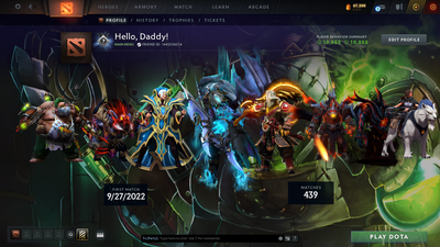 Legend V | MMR: 3722 | Behavior Score: 10888 | Many Items Inside | Juggernaut Golden Sword | Ursa Cache Set | Mirana Persona !