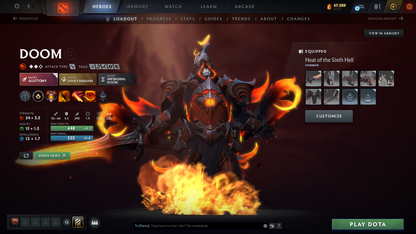 Legend V | MMR: 3722 | Behavior Score: 10888 | Many Items Inside | Juggernaut Golden Sword | Ursa Cache Set | Mirana Persona !