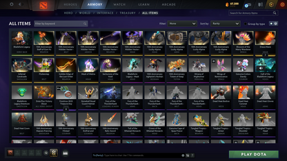 Legend V | MMR: 3722 | Behavior Score: 10888 | Many Items Inside | Juggernaut Golden Sword | Ursa Cache Set | Mirana Persona !