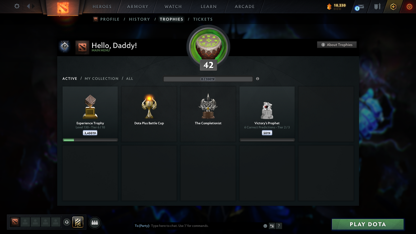 Legend IV | MMR: 3658 | Behavior Score: 8543 | 2 Arcanas: Lina & Juggernaut | Invoker Persona | Many Immortals Inside | Mainpool