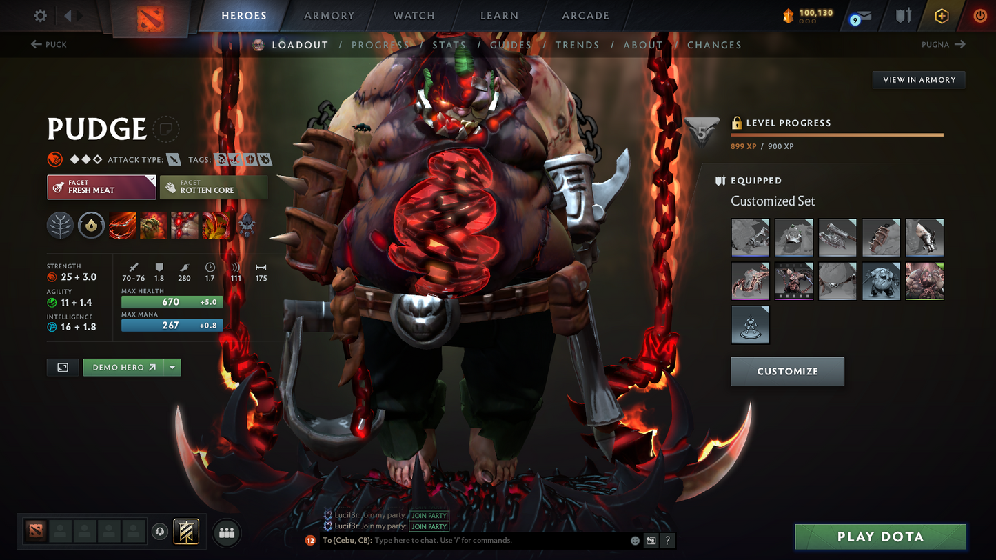Divine V | MMR: 5561 - Behavior: 12000 | 2 Arcanas: LC and Pudge | Am Persona | Mainpool | Full Access | Items Inside | Quickest Que