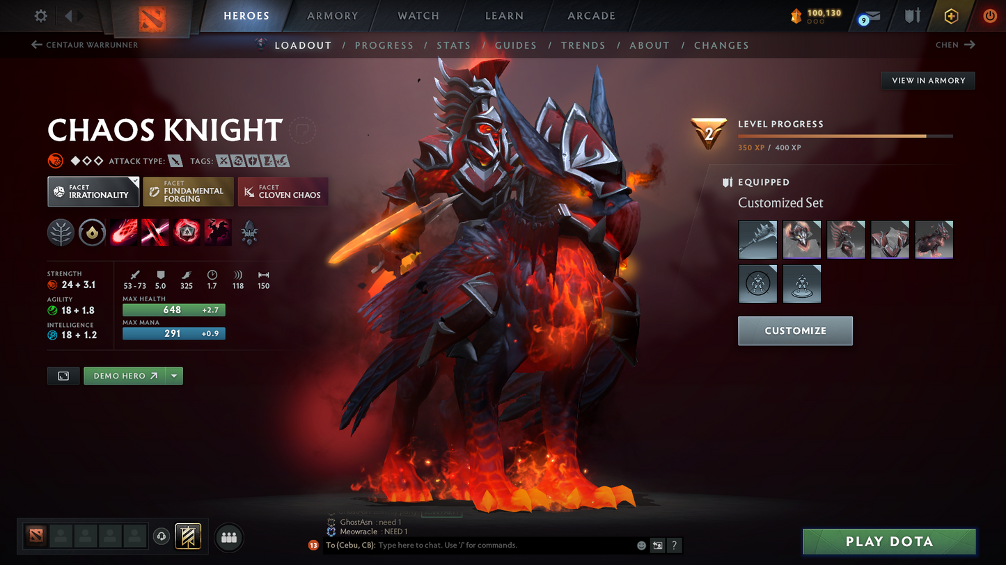 Divine V | MMR: 5561 - Behavior: 12000 | 2 Arcanas: LC and Pudge | Am Persona | Mainpool | Full Access | Items Inside | Quickest Que