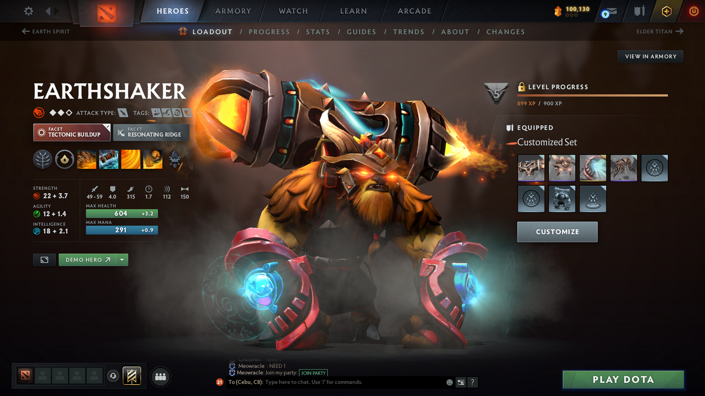 Divine V | MMR: 5561 - Behavior: 12000 | 2 Arcanas: LC and Pudge | Am Persona | Mainpool | Full Access | Items Inside | Quickest Que