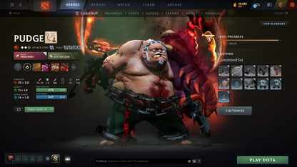 Guardian I | MMR: 713 - Behavior: 11963 | Terrorblade Arcana | Many Immortals Inside | High Behavior Score | Quick Que | Decent Sets | Full Access