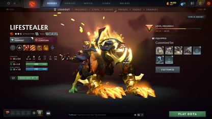Guardian I | MMR: 713 - Behavior: 11963 | Terrorblade Arcana | Many Immortals Inside | High Behavior Score | Quick Que | Decent Sets | Full Access