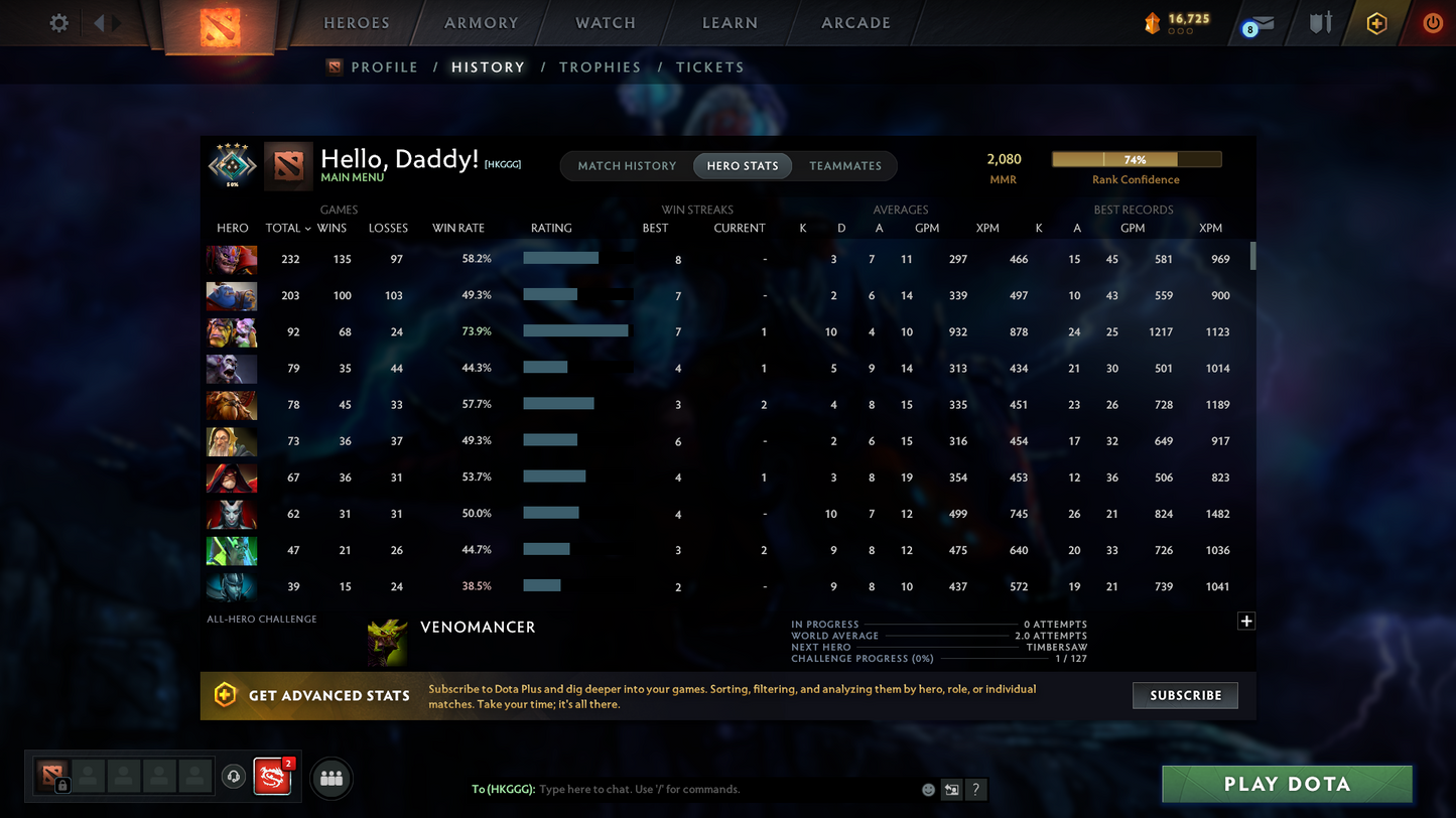 Crusader IV | MMR: 2080 | Behaviour Score: 7876 | Phantom Assassin Arcana | Many Immortals | Mainpool | 2874.6 Hours | Many Items | Full Access