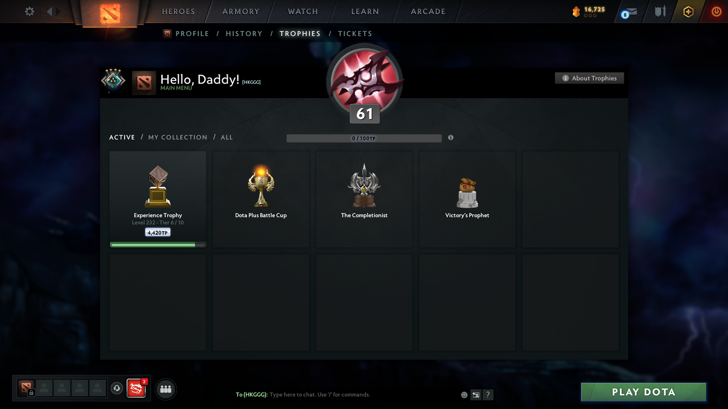 Crusader IV | MMR: 2080 | Behaviour Score: 7876 | Phantom Assassin Arcana | Many Immortals | Mainpool | 2874.6 Hours | Many Items | Full Access
