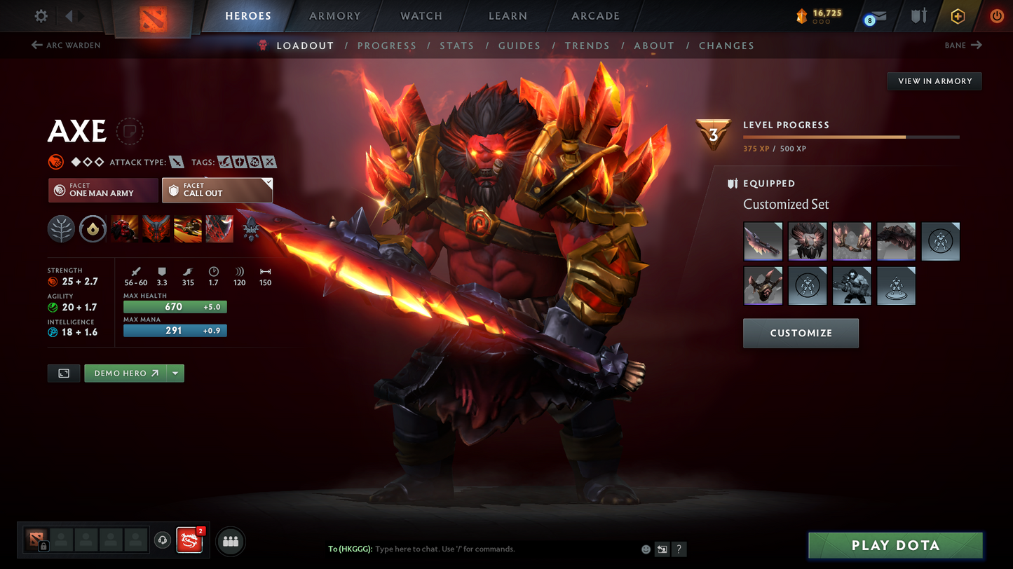 Crusader IV | MMR: 2080 | Behaviour Score: 7876 | Phantom Assassin Arcana | Many Immortals | Mainpool | 2874.6 Hours | Many Items | Full Access