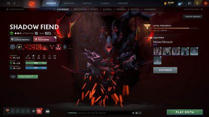 Crusader IV | MMR: 2080 | Behaviour Score: 7876 | Phantom Assassin Arcana | Many Immortals | Mainpool | 2874.6 Hours | Many Items | Full Access