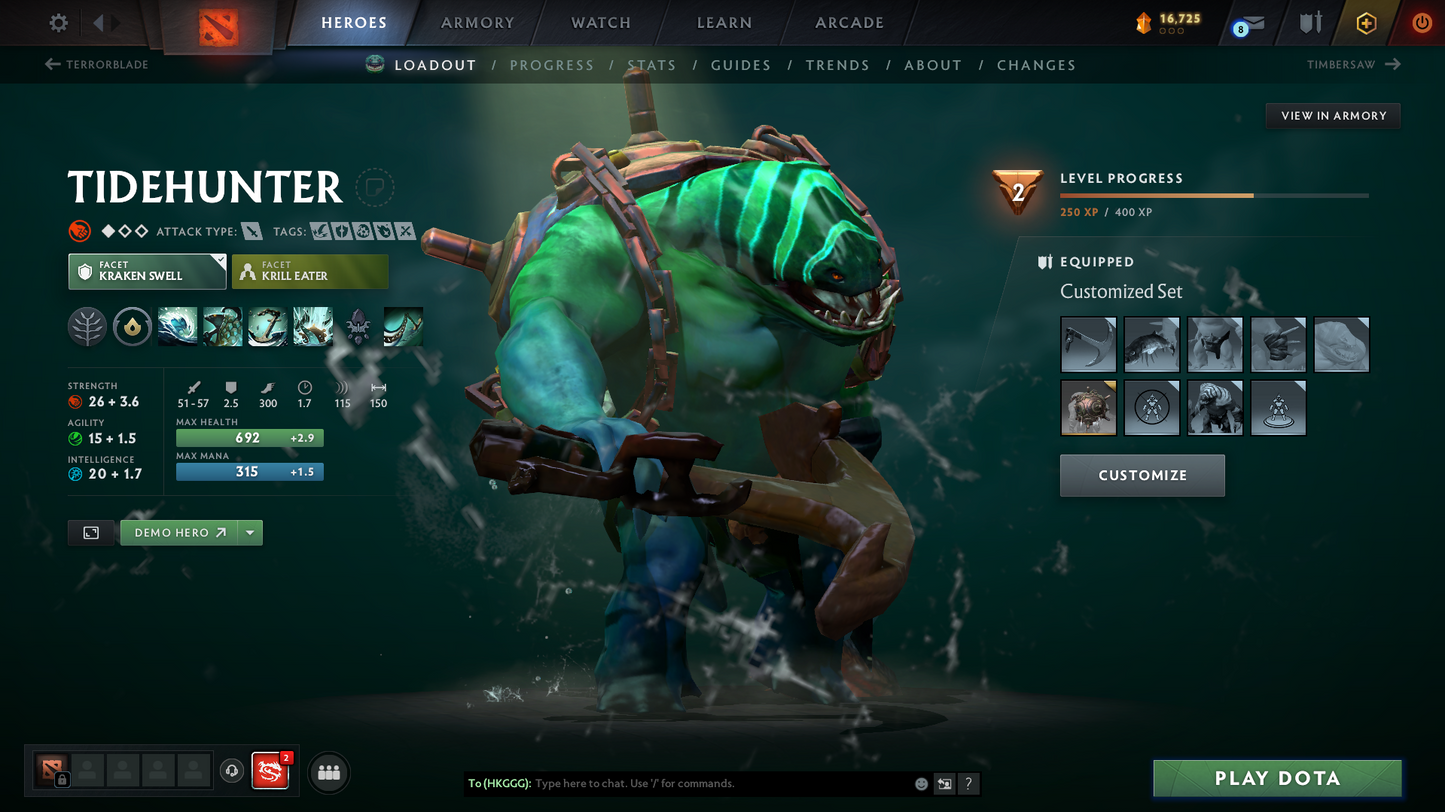 Crusader IV | MMR: 2080 | Behaviour Score: 7876 | Phantom Assassin Arcana | Many Immortals | Mainpool | 2874.6 Hours | Many Items | Full Access