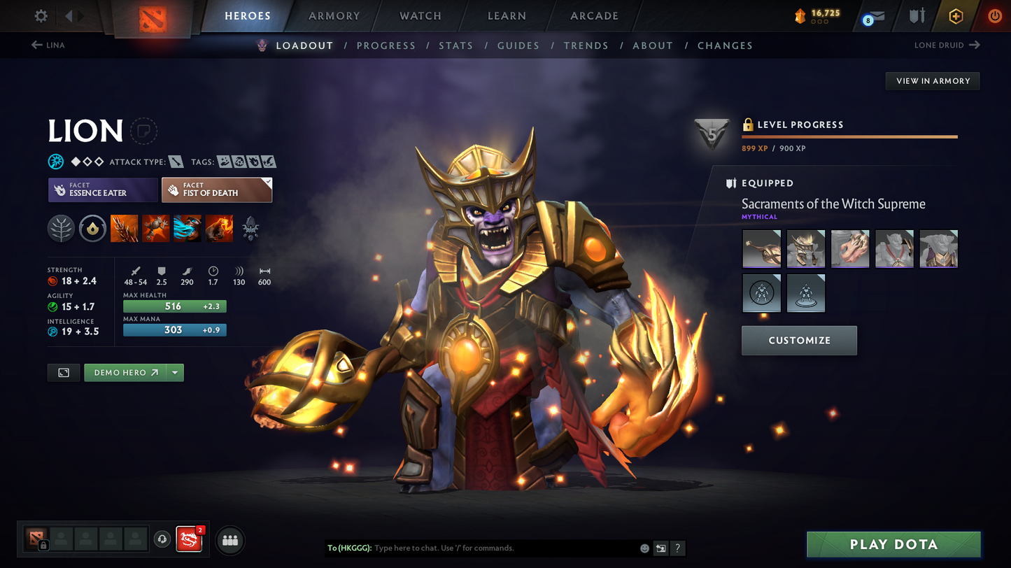 Crusader IV | MMR: 2080 | Behaviour Score: 7876 | Phantom Assassin Arcana | Many Immortals | Mainpool | 2874.6 Hours | Many Items | Full Access
