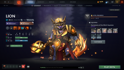 Crusader IV | MMR: 2080 | Behaviour Score: 7876 | Phantom Assassin Arcana | Many Immortals | Mainpool | 2874.6 Hours | Many Items | Full Access