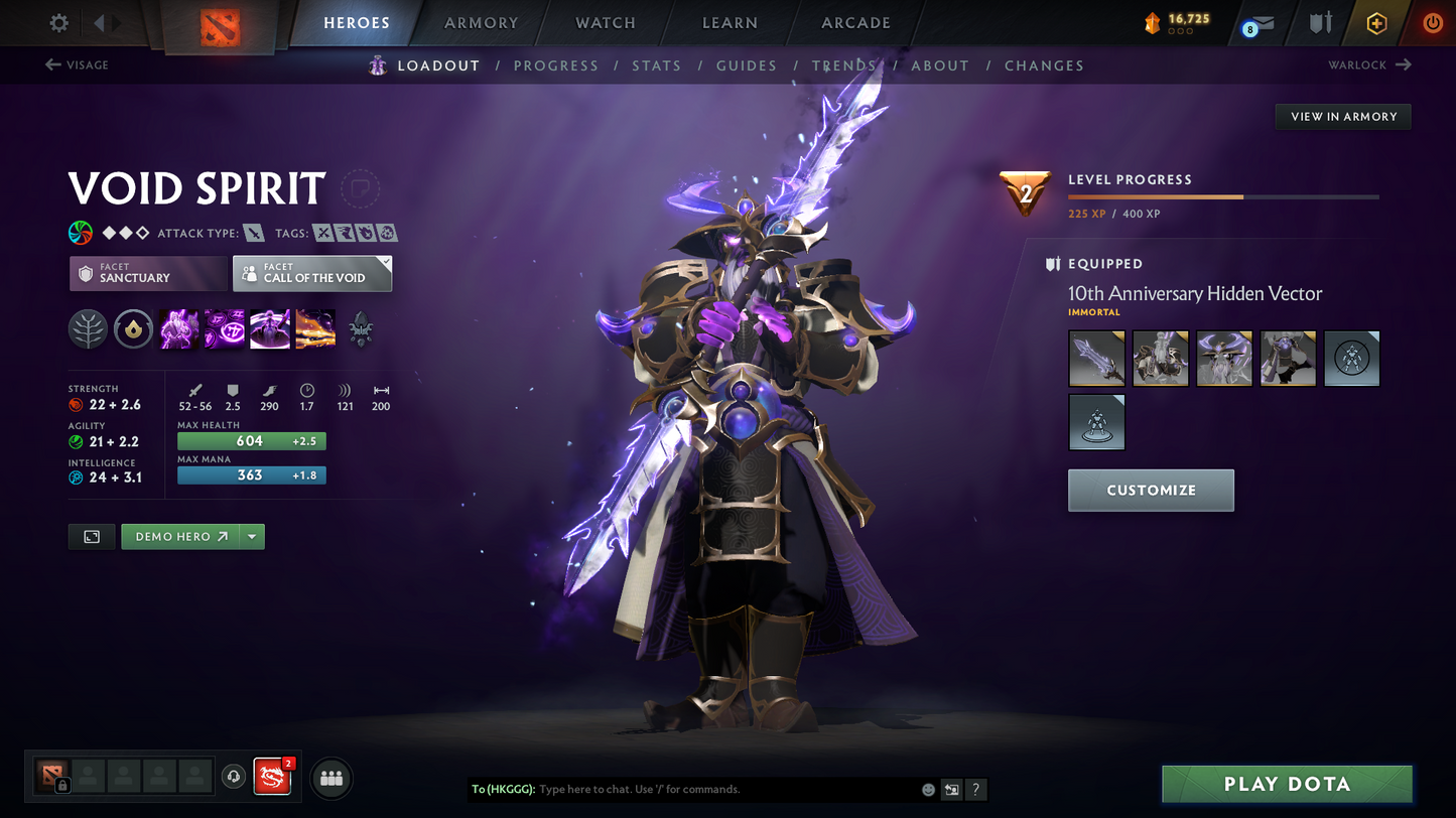 Crusader IV | MMR: 2080 | Behaviour Score: 7876 | Phantom Assassin Arcana | Many Immortals | Mainpool | 2874.6 Hours | Many Items | Full Access