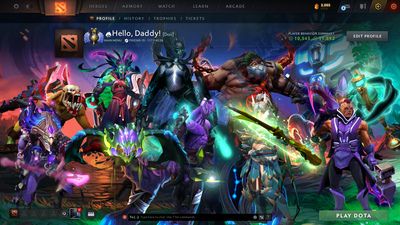 Divine II | MMR: 4788 | Behavior Score: 11892 | Mainpool Account | 3750 Hours | 2 Arcanas: Pa and Pudge | AM Persona | Full Access | Many Immortals