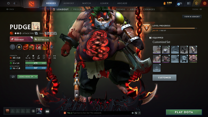 Divine II | MMR: 4788 | Behavior Score: 11892 | Mainpool Account | 3750 Hours | 2 Arcanas: Pa and Pudge | AM Persona | Full Access | Many Immortals