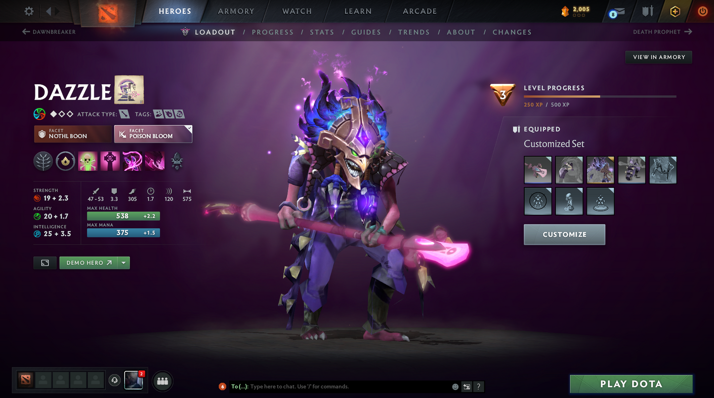 Divine II | MMR: 4788 | Behavior Score: 11892 | Mainpool Account | 3750 Hours | 2 Arcanas: Pa and Pudge | AM Persona | Full Access | Many Immortals