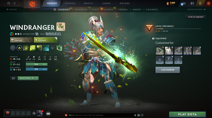 Divine II | MMR: 4788 | Behavior Score: 11892 | Mainpool Account | 3750 Hours | 2 Arcanas: Pa and Pudge | AM Persona | Full Access | Many Immortals