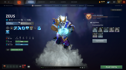 Archon II | Behavior Score; 9038 | Zeus Arcana | Anti-mage Persona | Mainpool Account | 430 Hours | Quick Que | Decent Sets | Some Immortals | Full Access