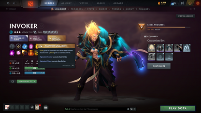 TI11 Prestiges | Archon V | Behavior Score: 8292 | 3 Arcanas: Pudge, Zeus, Pa | 4 Personas: Pa, Am, Cm, Pb | Mainpool | Quick Que | Full Access