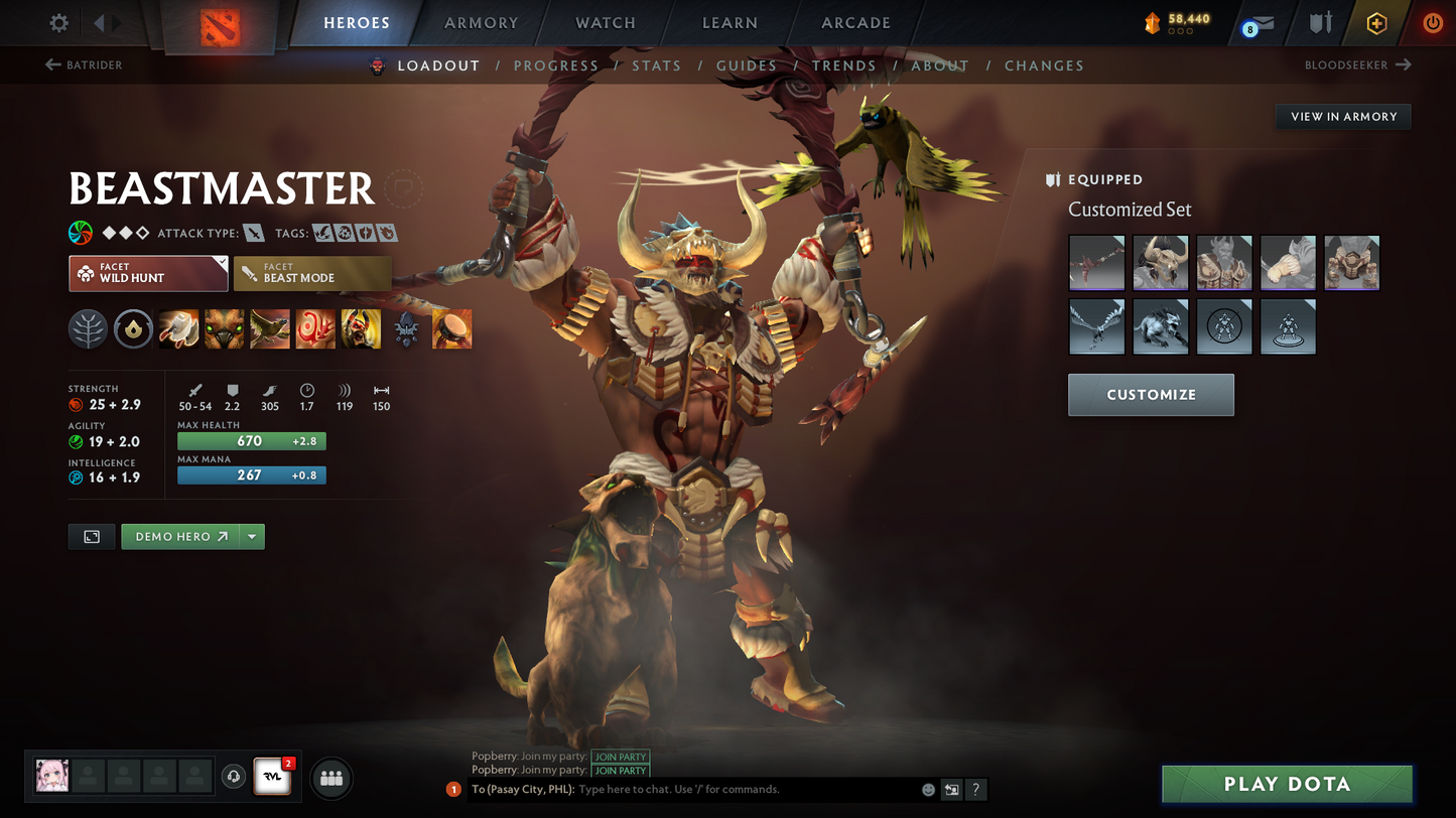 Divine V | 5321 MMR | 10311 Summary | Antimage Persona | Dota Plus | Full Access | Normal Que | 210 Hours | Perfect for Smurf | Safe