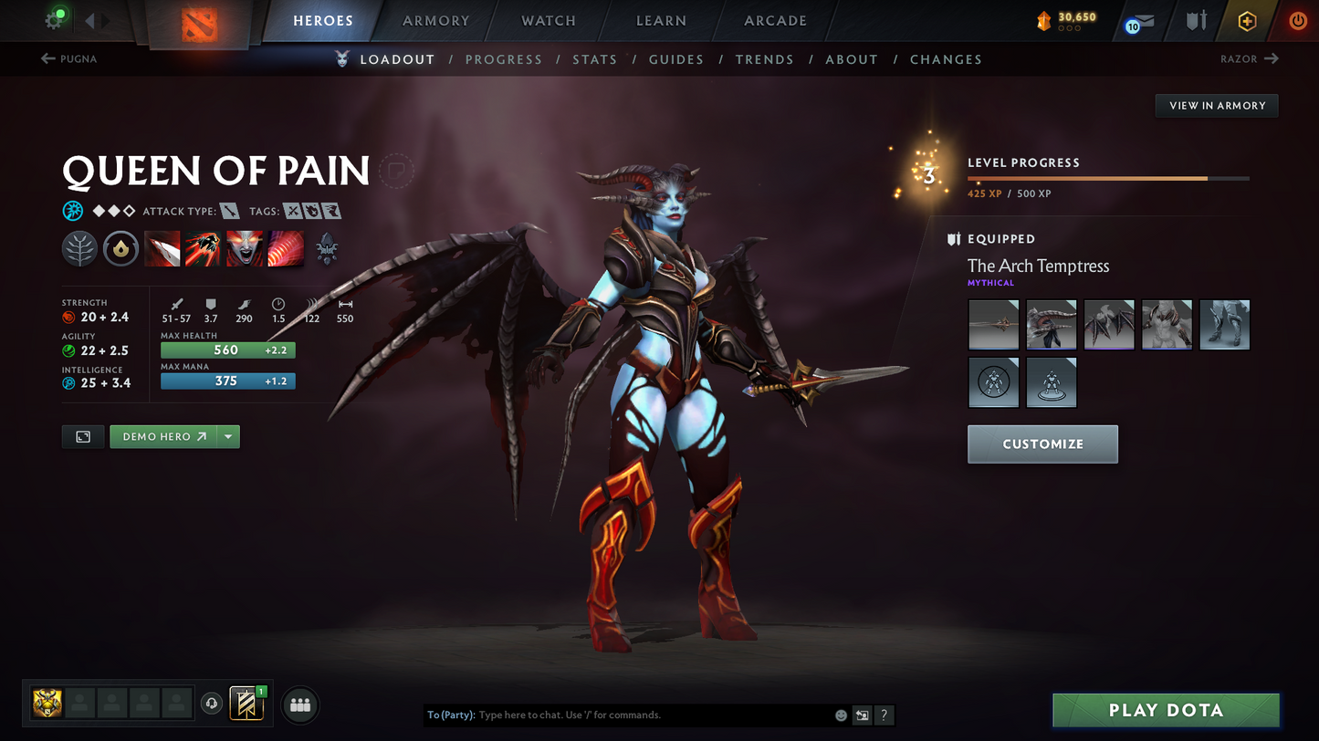 Crusader III | Behavior Score: 8623 | MMR: 1937 | Decent Sets | Quick Que | Full Access